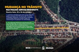 Trânsito será parcialmente interditado em via da Limeira Baixa