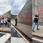VÍDEO: Hang e prefeito de Brusque oferecem recompensa por denúncia de pichadores