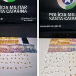 Dois adolescentes são apreendidos por tráfico num intervalo de quatro horas em Itajaí