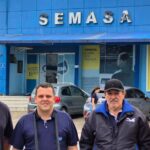 Samae realiza visita técnica ao Semasa de Itajaí Samae realiza visita técnica ao Semasa de Itajaí