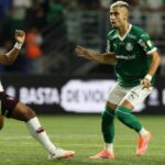 Flamengo e Palmeiras disputam 7ª final brasileira da Libertadores Flamengo e Palmeiras disputam 7ª final brasileira da Libertadores