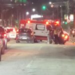 Motociclista e garupa ficam feridos após acidente no Centro II, em Brusque
