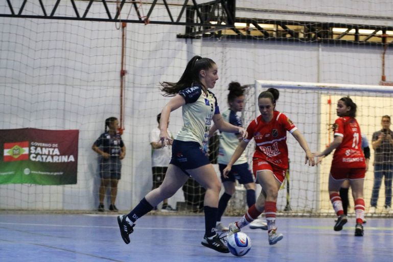 JASC: Brusque confirma liderança no Grupo D no futsal feminino