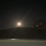 Superlua encanta moradores de Brusque na noite de quarta-feira (5)