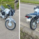 Polícia Militar apreende adolescente após empinar moto, fugir e sofrer queda na BR-101