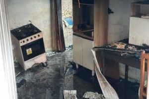 Acusado por incendiar a casa do irmão no bairro Steffen é detido pela polícia