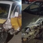 Colisão frontal deixa idosos feridos na SC-410 em Canelinha