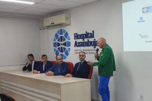 Evento internacional começa no Hospital Azambuja com foco em inovação; Vídeo