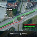 Alteração na preferência da rotatória da Avenida Hugo Schlosser entra em vigor semana que vem