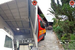 Trabalhador morre após queda de 9 metros durante serviço em Benedito Novo