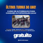 VAGAS FINAIS: Setram abre última oportunidade do ano para curso de ACA