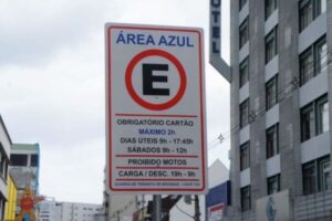 Sistema da Área Azul de Brusque está temporariamente suspenso