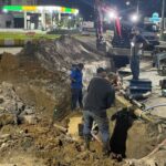 Samae conclui importante obra de interligação de rede de água no bairro Santa Terezinha