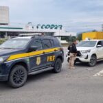PRF recupera picape roubada que circulava clonada em Blumenau
