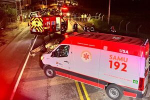 Motociclista morre após colisão na rodovia Jorge Lacerda entre Itajaí e Ilhota