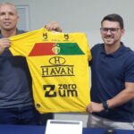 Brusque FC apresenta Higo Magalhães e reforça planejamento para 2026