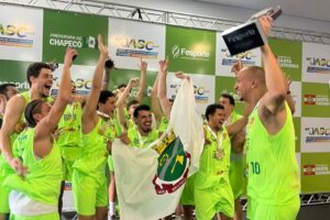 Basquete masculino conquista título da modalidade para Brusque nos Jogos Abertos de SC