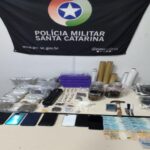 Polícia Militar de Gaspar apreende mais de 12 kg de drogas em operação contra o tráfico