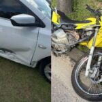 Homem é conduzido ao hospital após acidente na Rua São Pedro