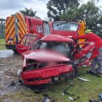 Pais e bebê de 10 meses morrem após grave acidente na SC‑477