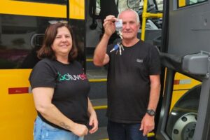 Botuverá: novo ônibus escolar reforça conforto e segurança no transporte dos alunos da área rural