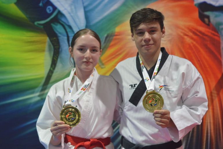 JASC: Busque garante dois ouros no Taekwondo