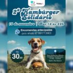 ONG VidaA realiza 2º Hambúrguer Solidário em prol dos animais abandonados