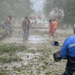 VÍDEO: Granizo provoca estragos, afeta rodovias e assusta moradores em SC