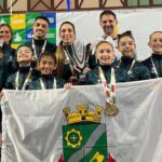 Brusque brilha na Olesc e leva ouro individual e por equipe na ginástica artística feminina