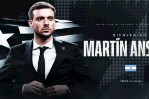 Botafogo anuncia contratação do técnico Martín Anselmi