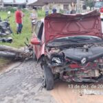 Grave envolvendo quatro veículos deixa motociclista gravemente ferido em Brusque
