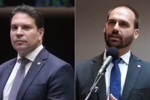 Câmara dos Deputados cassa mandatos de Eduardo Bolsonaro e Ramagem