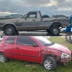 Acidente na Rod. Antônio Heil deixa dois feridos no bairro Brilhante, em Itajaí