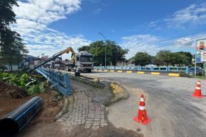 Devido à chuva, Samae adia obra na Ponte do Guarani para a noite desta terça-feira (16)