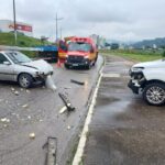VÍDEO: Colisão na Beira Rio mobiliza equipes de resgate na manhã desta segunda-feira