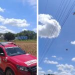 VÍDEO: Resgate no Morro do Baú mobiliza o Helicóptero Arcanjo