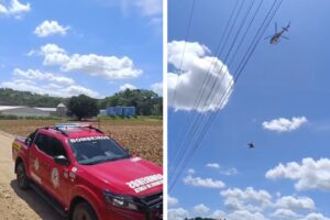 VÍDEO: Resgate no Morro do Baú mobiliza o Helicóptero Arcanjo