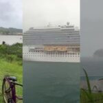 Passageira resgatada de cruzeiro em SC é diagnosticada com meningite bacteriana