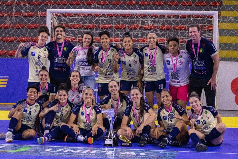 Barateiro Havan Futsal é vice-campeão estadual