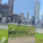 Briga entre torcidas interdita a BR-101 em Itapema