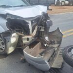 Motociclista fica gravemente ferido após colisão com carro na Rod. Ivo Silveira, em Brusque