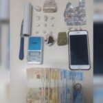 Tráfico de drogas: guarnição apreende crack, maconha e dinheiro no bairro Azambuja