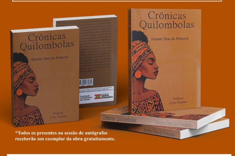 Brusque recebe lançamento do livro “Crônicas Quilombolas” com distribuição gratuita