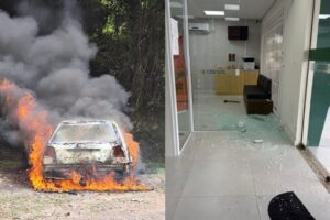 Bandidos armados invadem cooperativa, rendem funcionários e fogem com dinheiro em SC