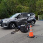 VÍDEO: Bombeiros atualizam informações sobre colisão entre carro e moto em Guabiruba