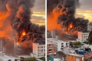 Incêndio atinge colégio centenário no Centro de Santa Maria (RS)