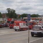 Trabalhador morre após queda de estrutura em obra de escola em Blumenau