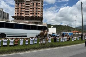 PRF atualiza informações sobre briga entre torcedores na BR-101 em Itapema