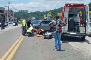 Idoso sofre ferimento grave após ser atropelado na Rod. Antônio Heil, em Brusque