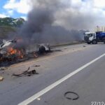 Tragédia na BR-101: colisão entre carros deixa 11 mortos na Bahia